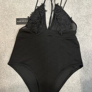 Fashion Nova  Black Body Suit